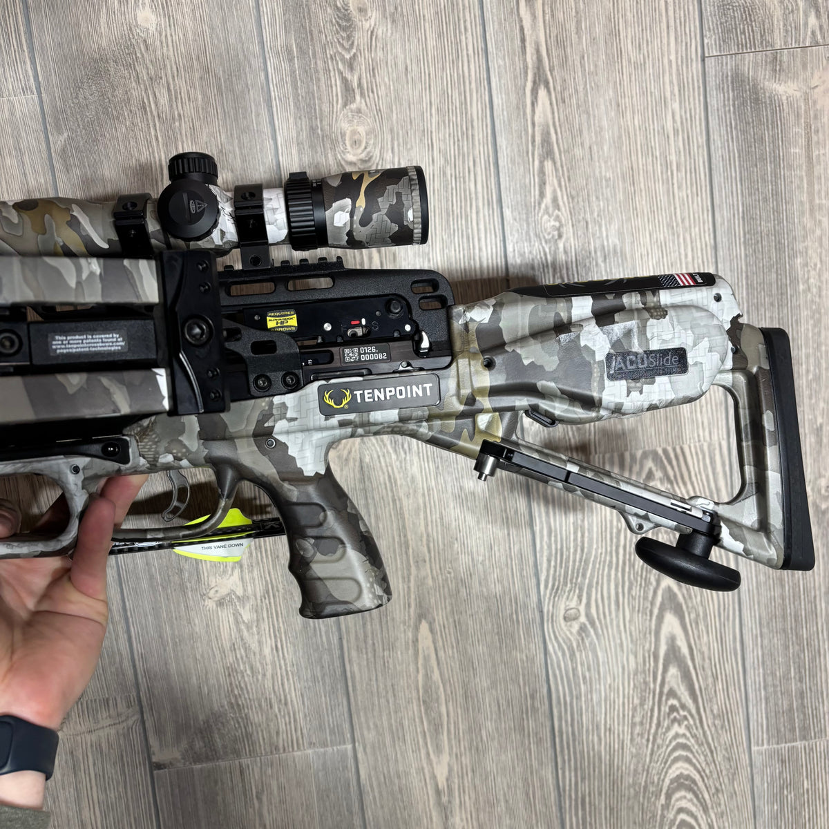 Used Tenpoint Flatline 460 Crossbow Package