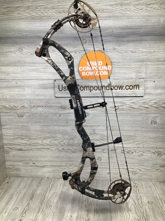 Used PSE Mach 33 DS 25.5-31" 50-60lb Right Hand Kryptek & Bronze