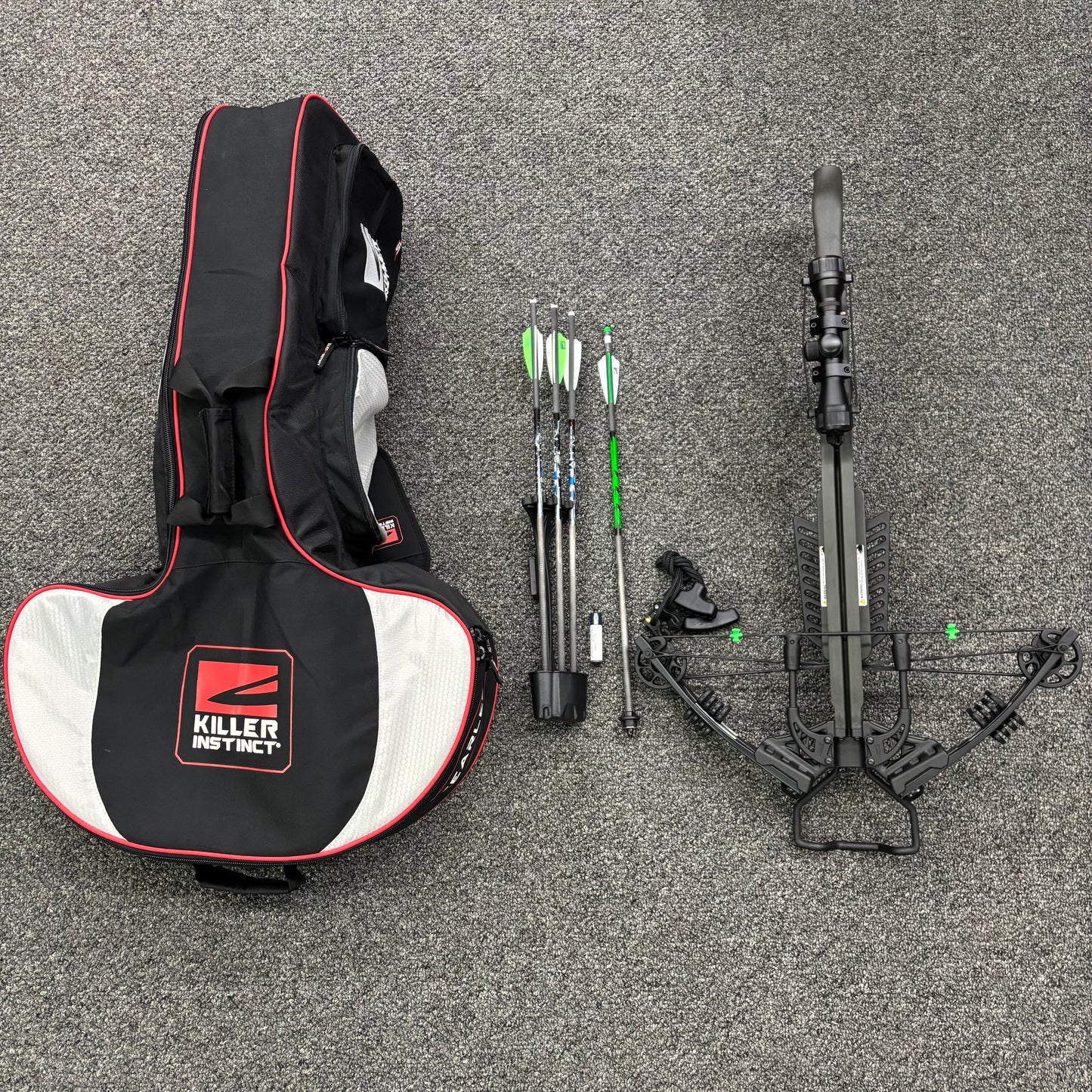 Used Killer Instinct Lethal 405 Crossbow Package