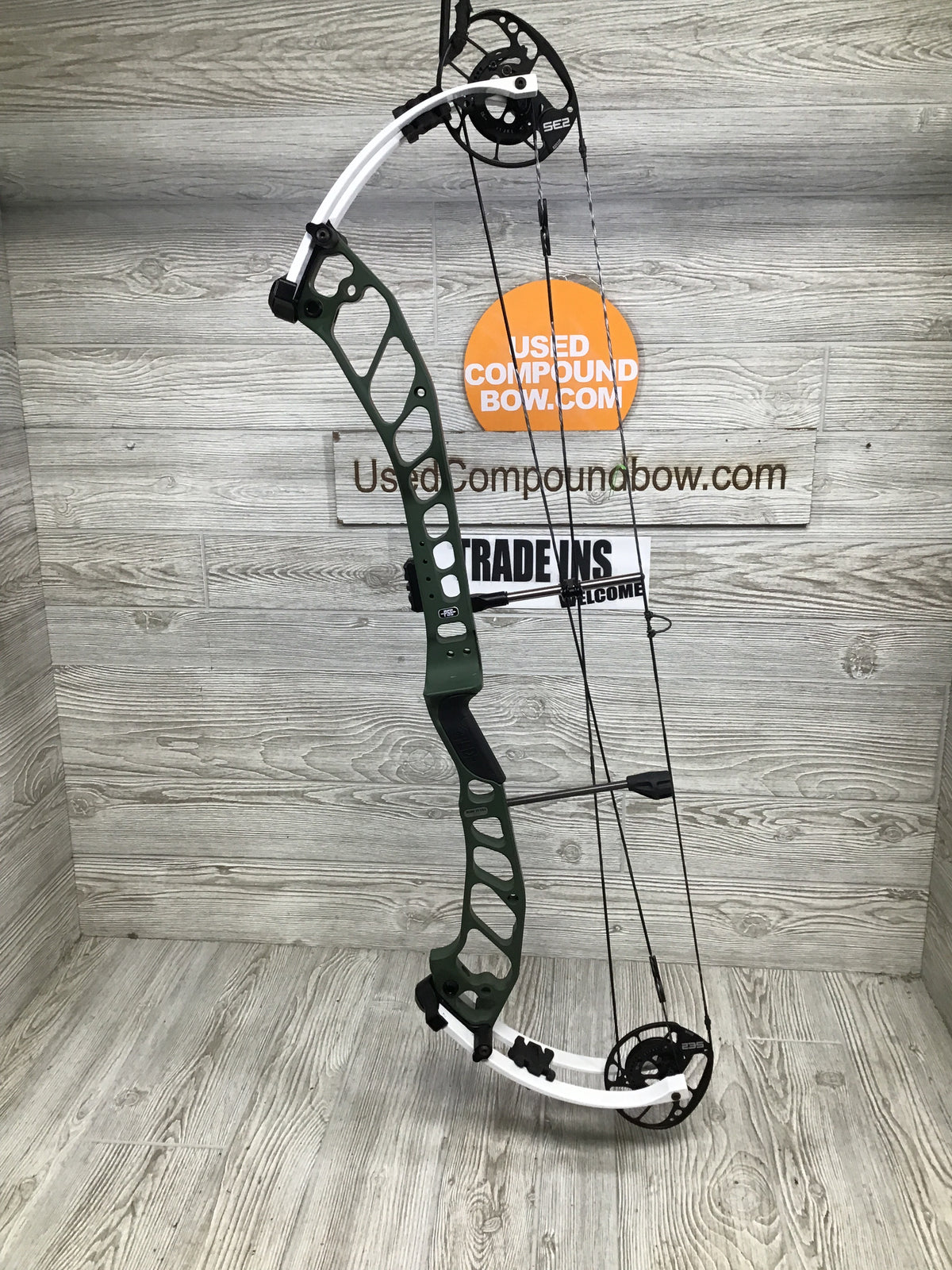 Used PSE Shootdown Pro - 36 - 50 - RH - Green - SE2 Cams