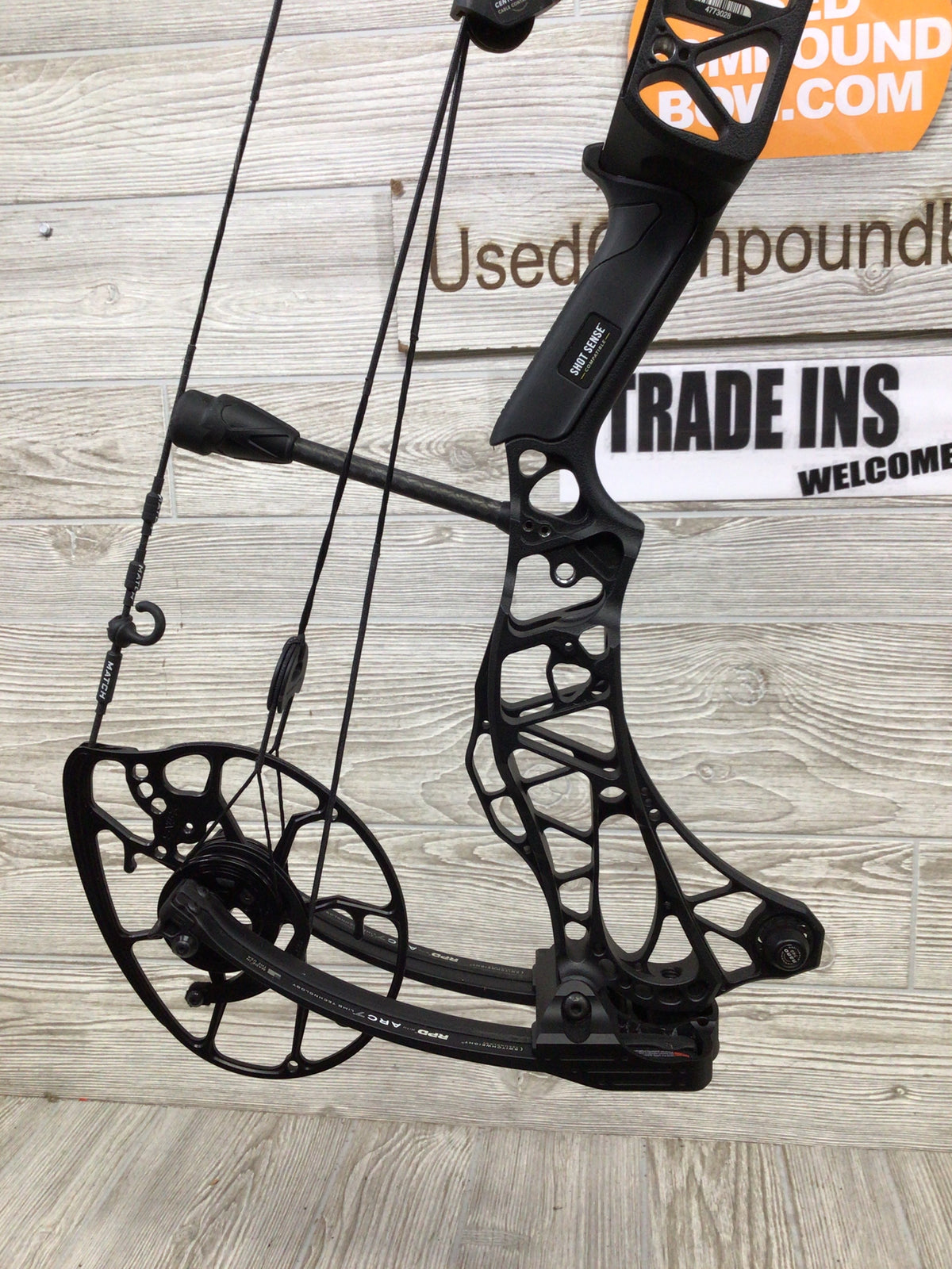 Used Mathews Lift RS RH Black Lightweight Limb