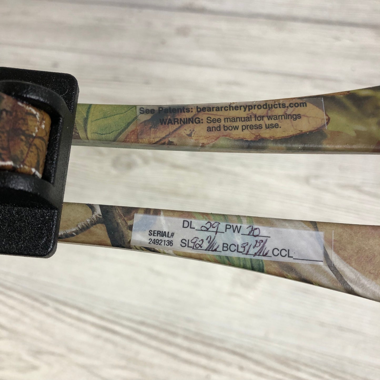 Used Bear Encounter right handed package
