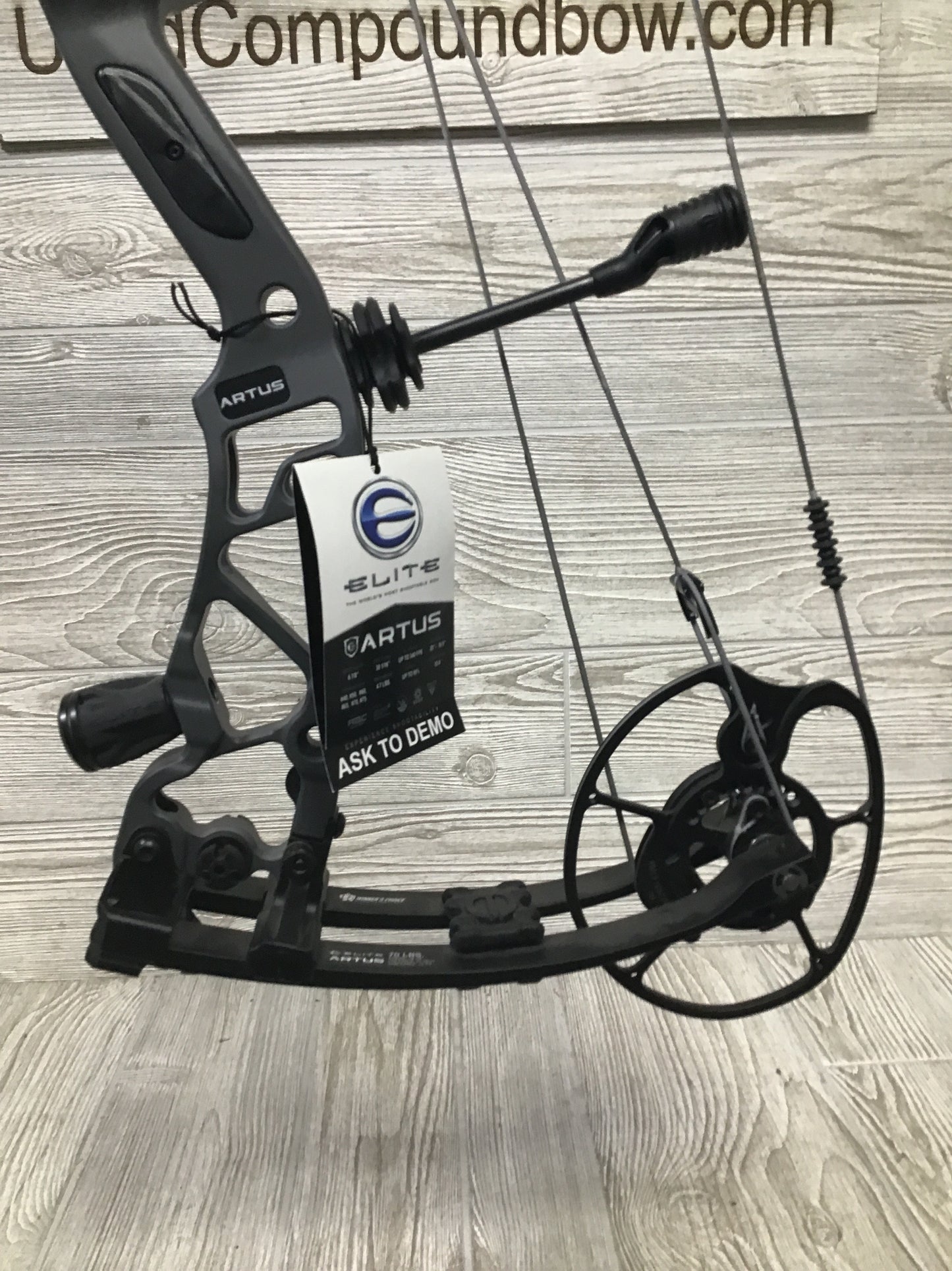 Elite Artus Right Handed Slate Gray 60-70lb