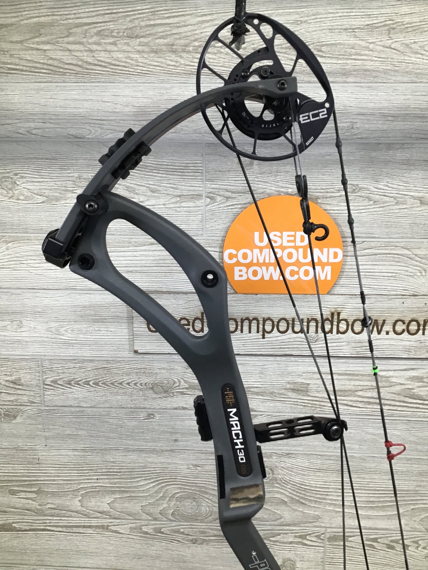 Used PSE Mach 30 DS Charcoal Right Handed 24.5-30" 60/70#