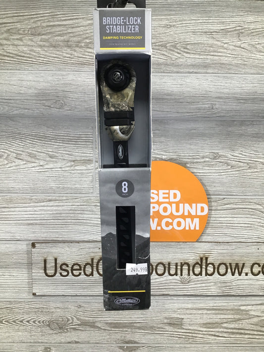 Mathews 8" Bridge-Lock Stabilizer Realtree Edge (New in box)