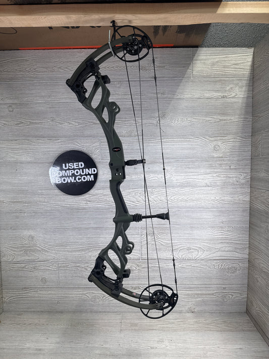 Bowtech Carbon One X 60-70# Right Hand OD Green