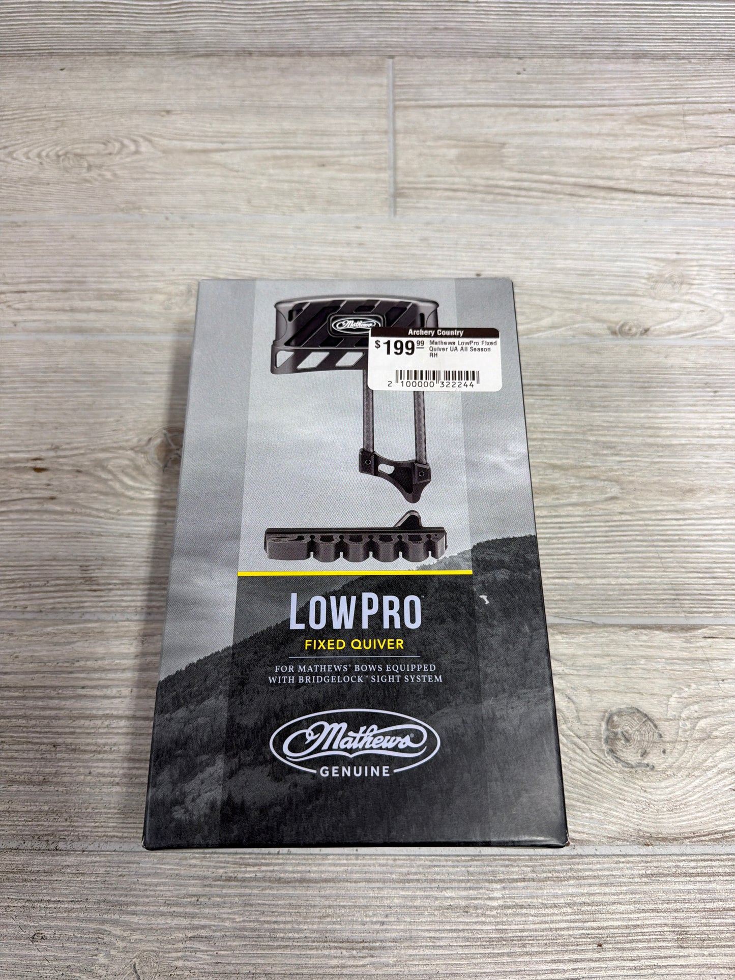 Mathews LowPro Fixed Quiver Under Armour Forest Right Hand (Copy)
