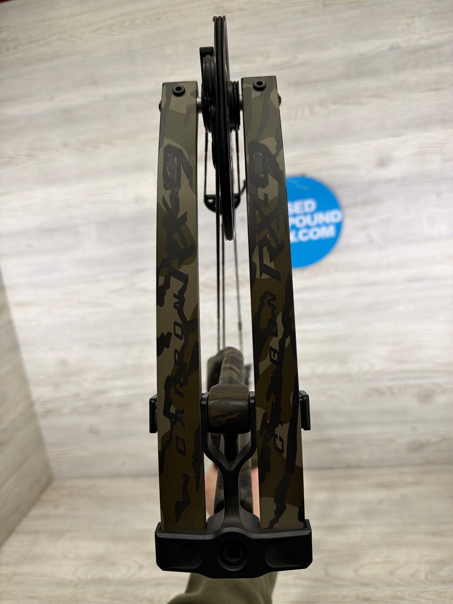 Hoyt RX-9 Ultra 30.5" 70lb Mossy Oak Bottomland Right Hand Bow