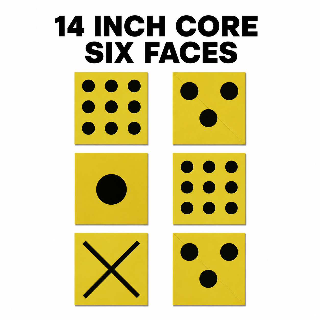 14 x 14 x 14 Traditional Cube Target
