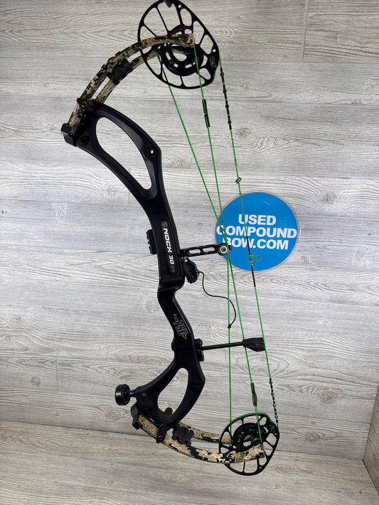 2024 PSE Nock 30 ES Right Hand Black riser sitka limbs 70lbs 27-31