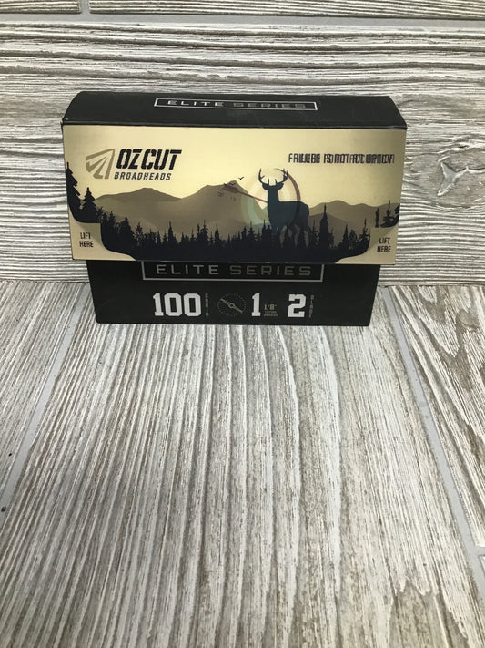 OZCUT Elite Series 100 Grain 2 Blade Broadheads 3 Pack