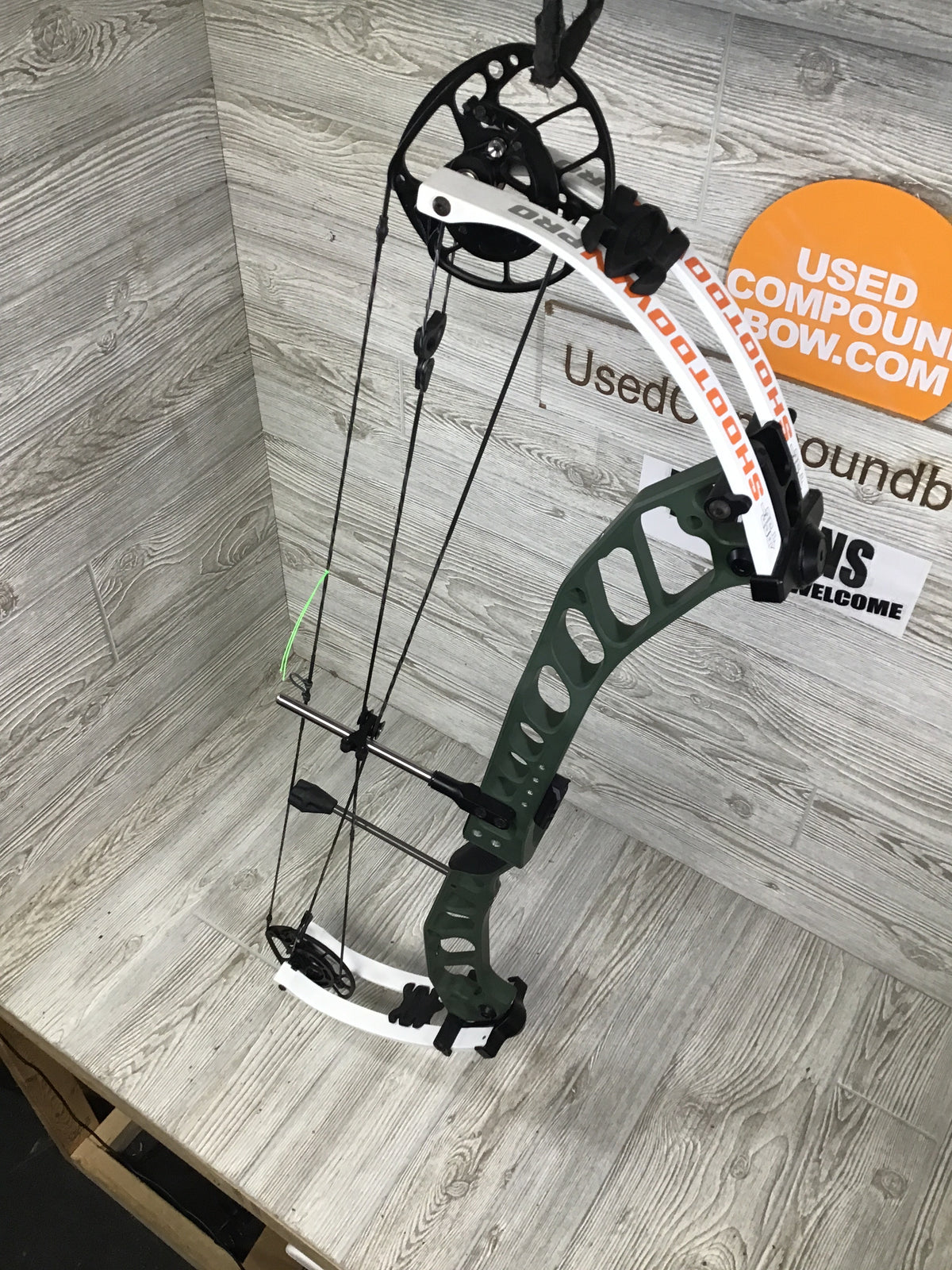 Used PSE Shootdown Pro - 36 - 50 - RH - Green - SE2 Cams