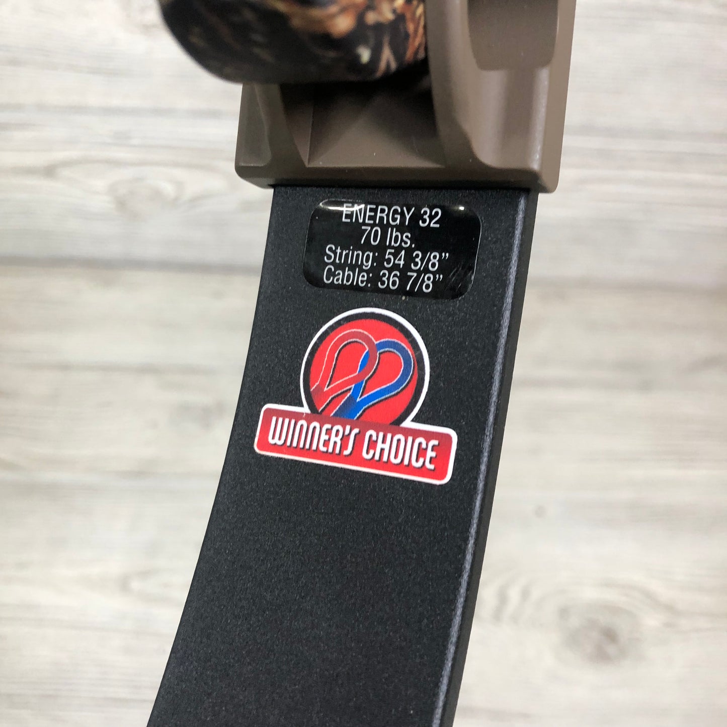 Elite Energy 32 60-70# Left Handed 2 tone bow package