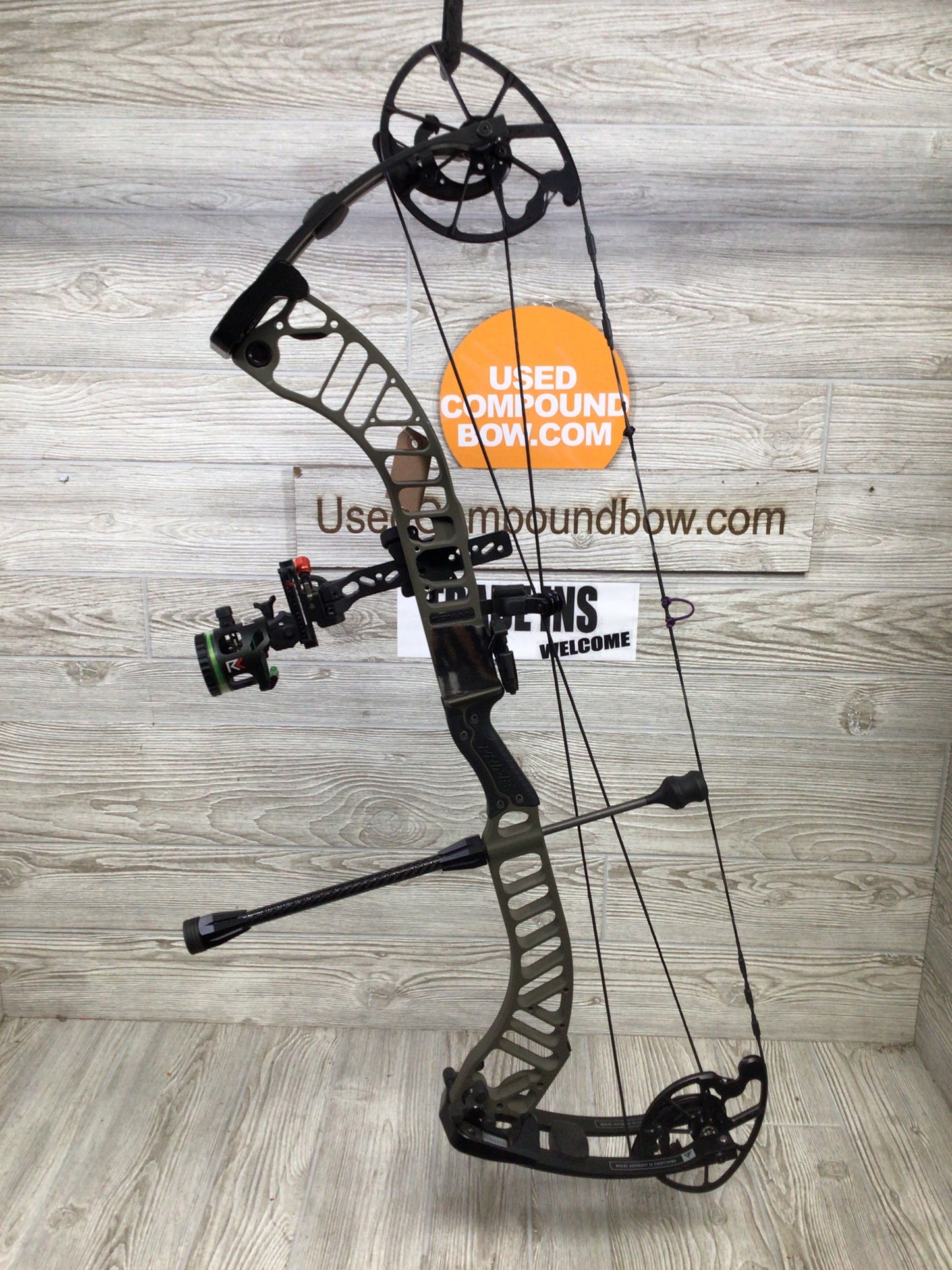 Prime Ronan Right Handed Morel / Black limbs 29/70 Package
