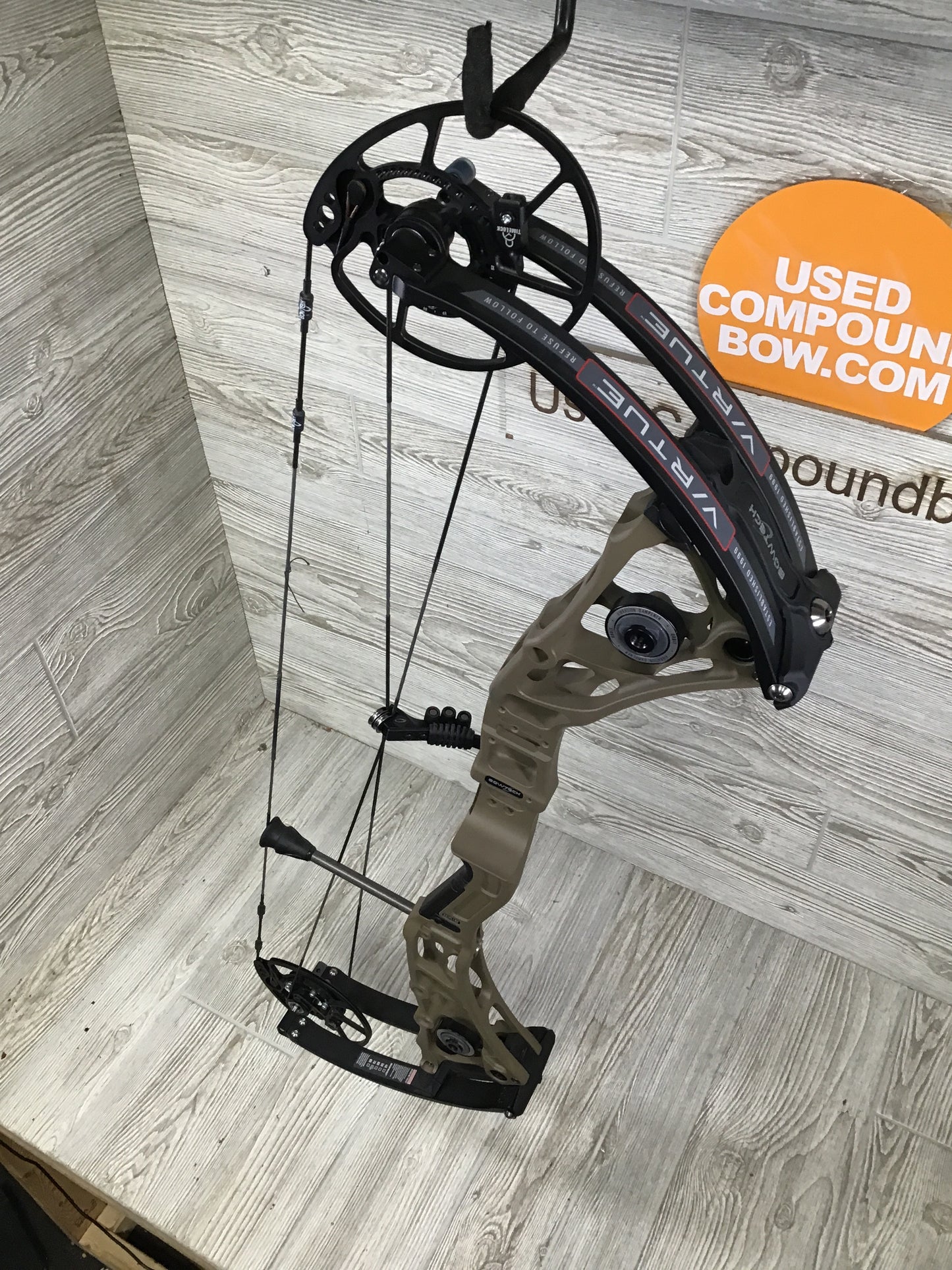 Used Bowtech Virtue Left Hand TAC STONE 60-70lb Bow