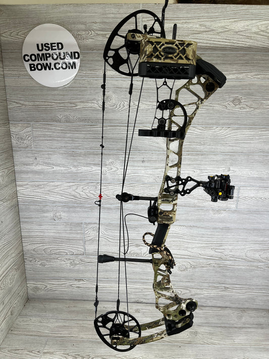 Used Mathews Traverse Right Handed 50-60lb Sub Alpine LOADED Package