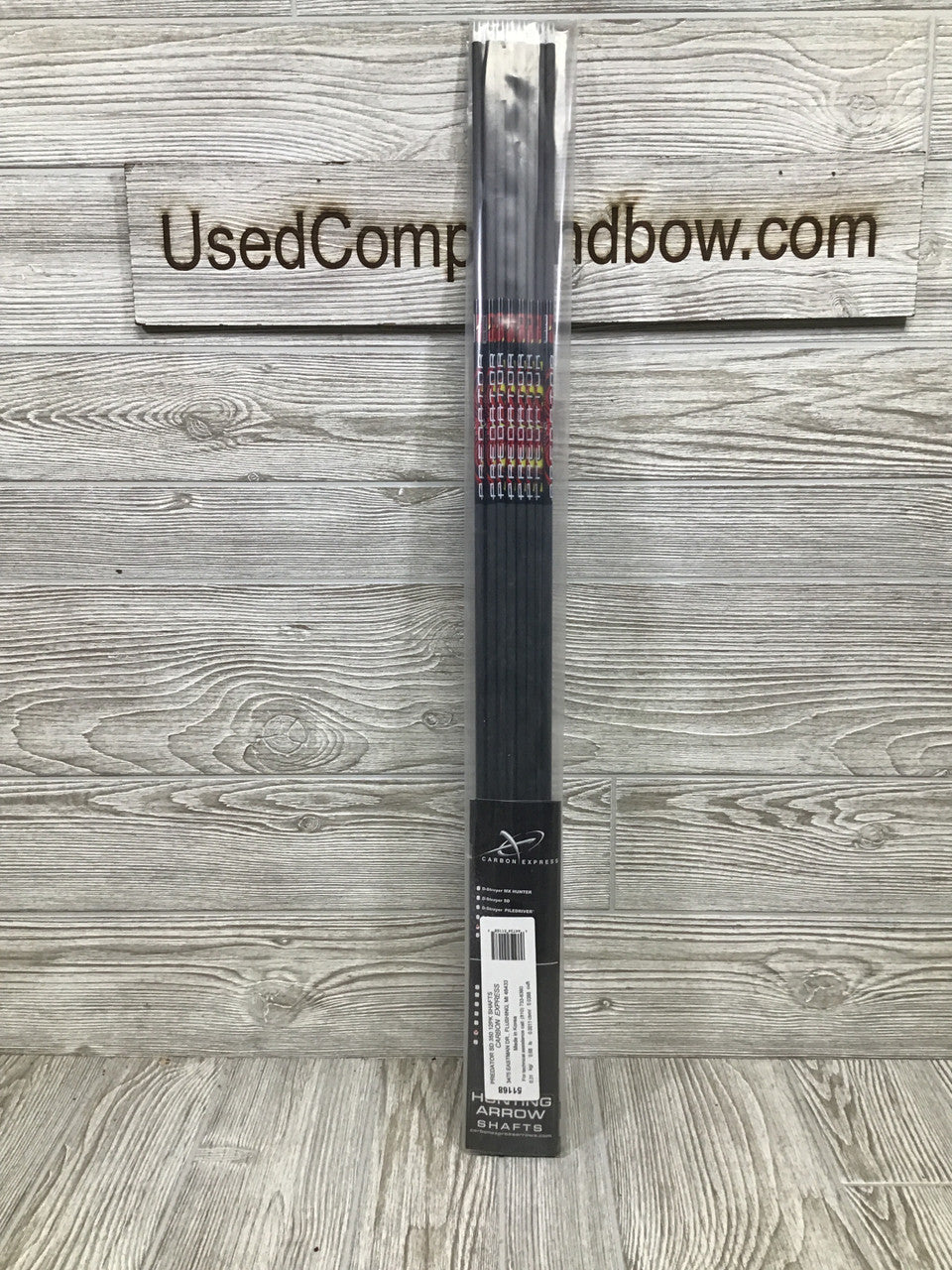 Carbon Express Predator SD 350 DOZ SHAFTS W/Inserts