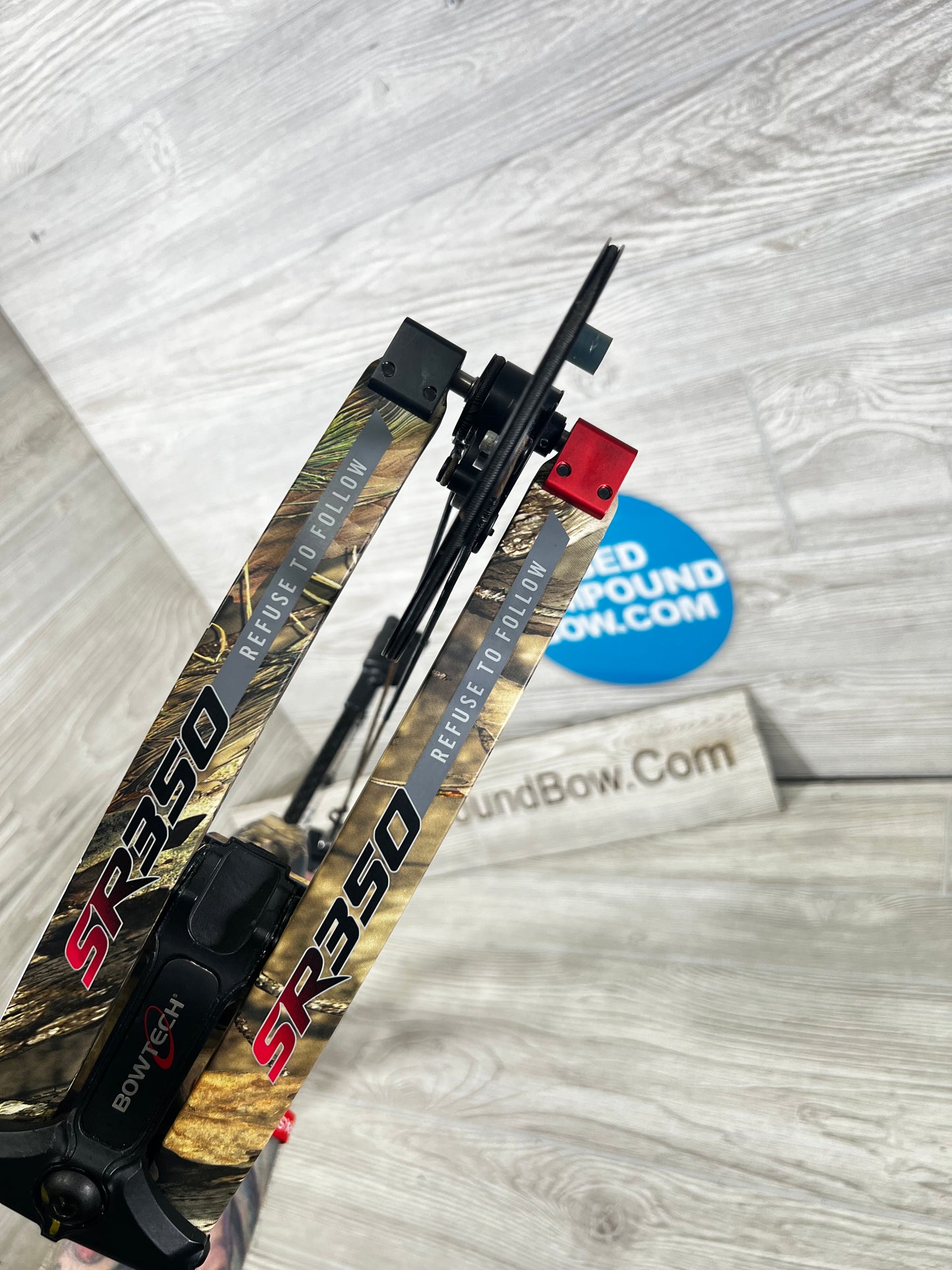 Used Bowtech SR350 Right Hand Mossy Oak Camo