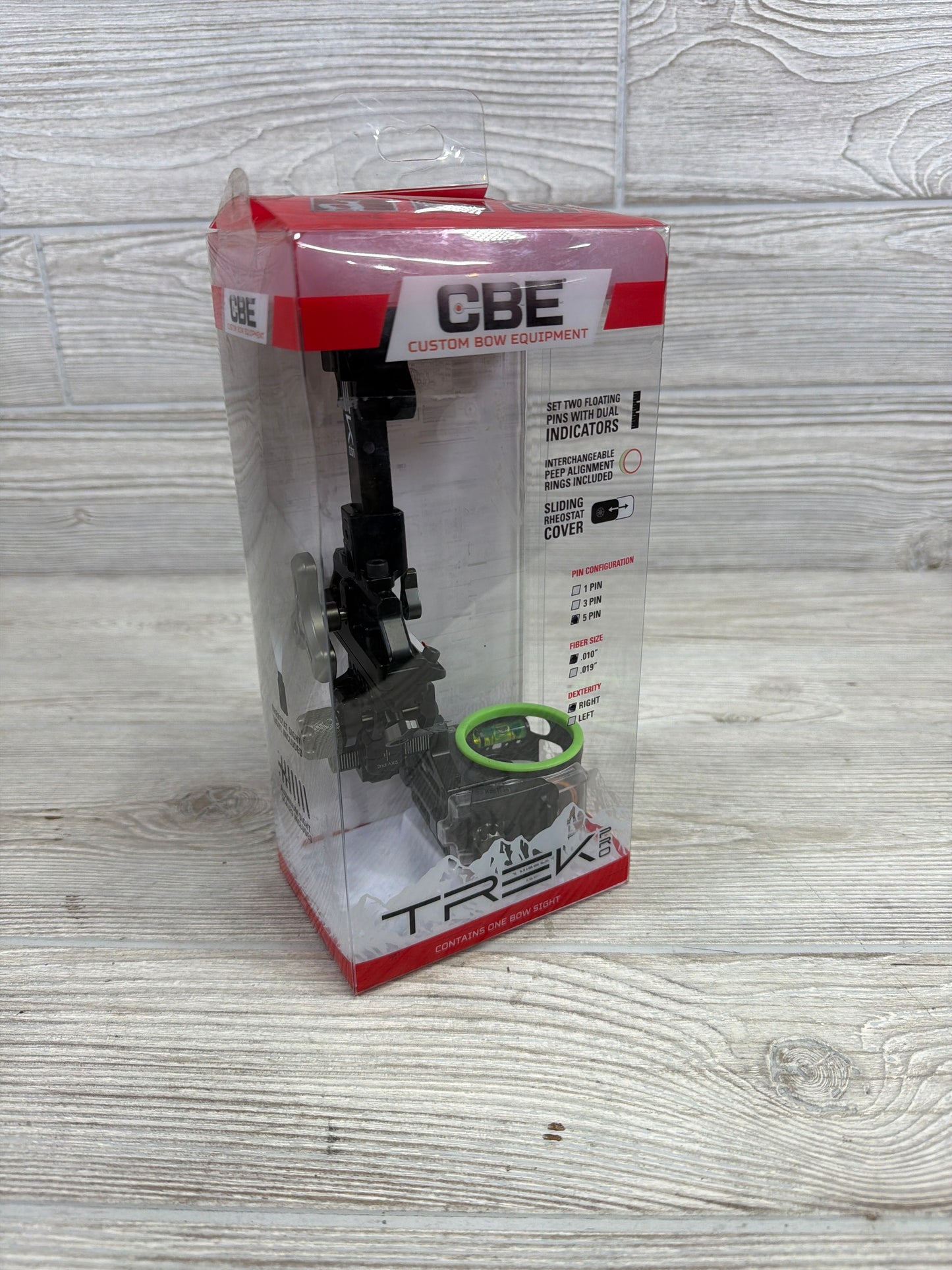 CBE Trek Pro .010 5 Pin Sight Right Hand