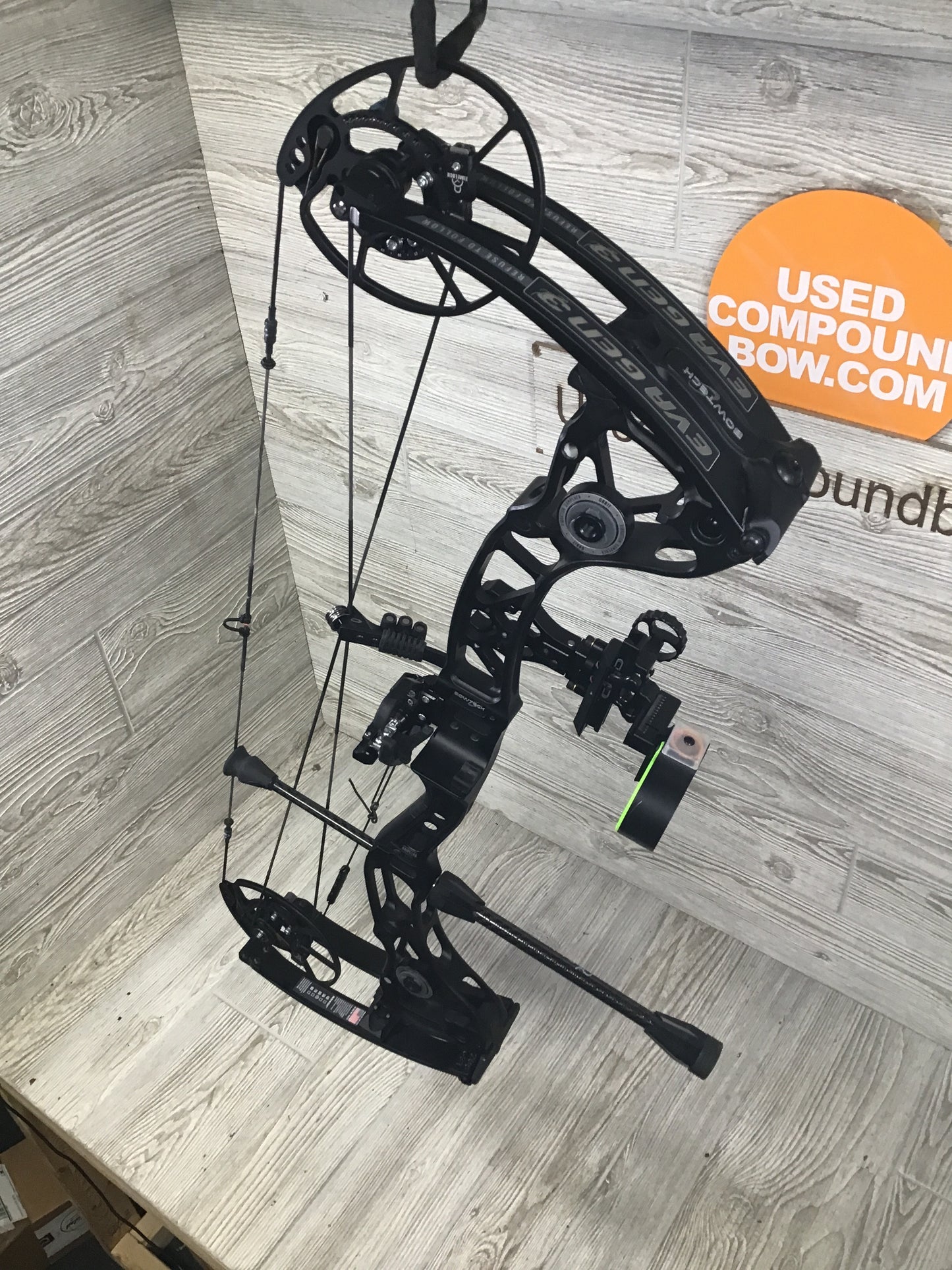 Bowtech EVA SHOCKEY GEN 3 Black Left Hand Package