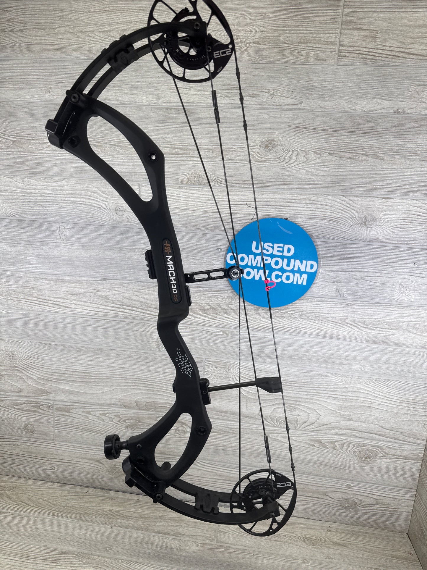 Used PSE Mach 30 DS EC2 Black Right Handed 24.5-30" 60/70#