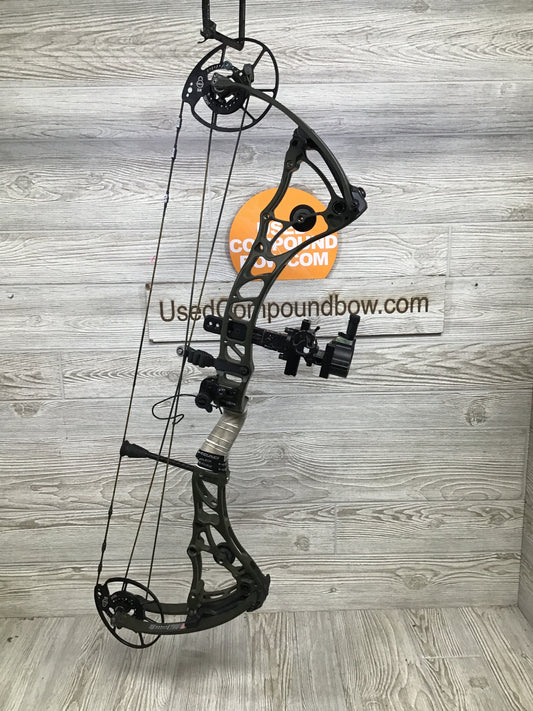 Used Bowtech Core SR 60-70lbs 29" Right Hand OD Green Package