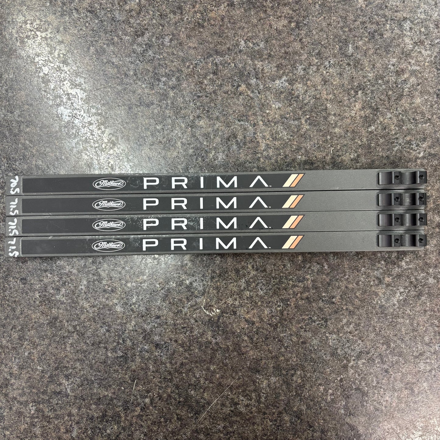 Used Mathews Prima 60lb Stone Limbs