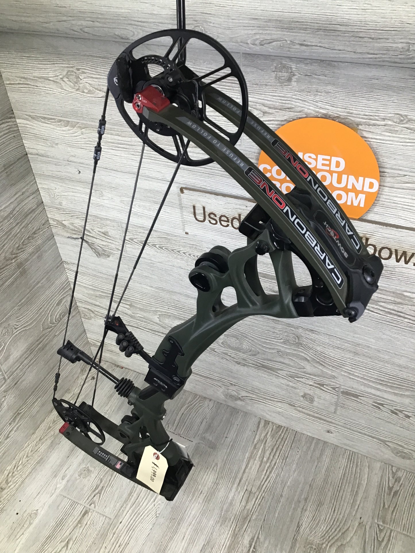 Bowtech Carbon One 60-70# Right Handed OD Green
