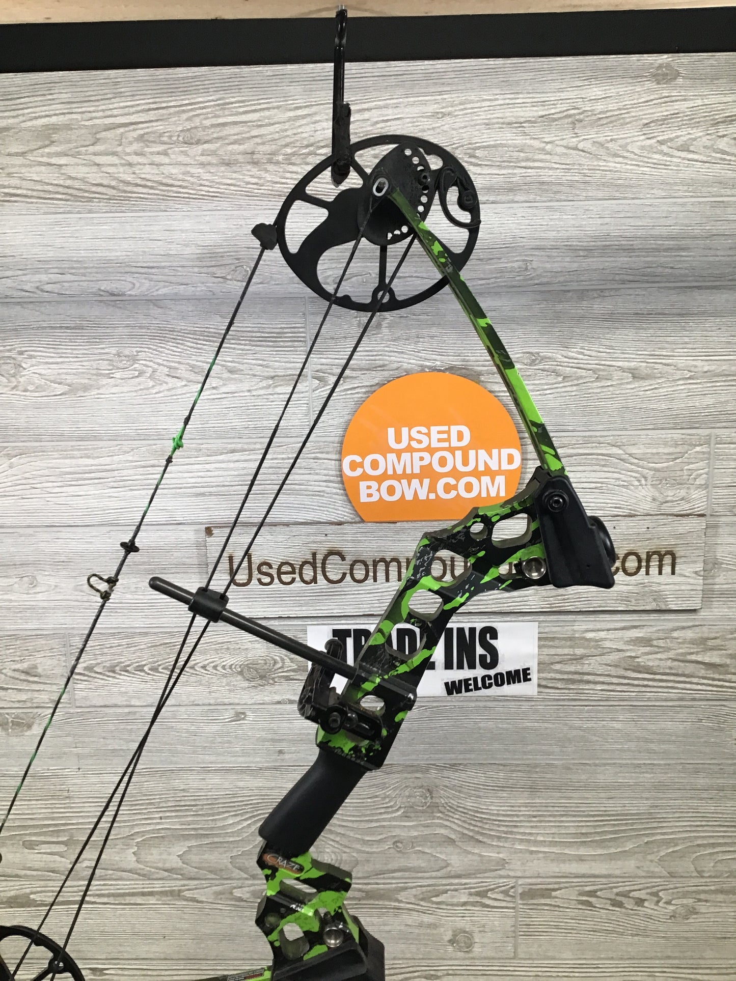 Used Mission Craze Right Handed Green Splash 19-30"/ 15-70#