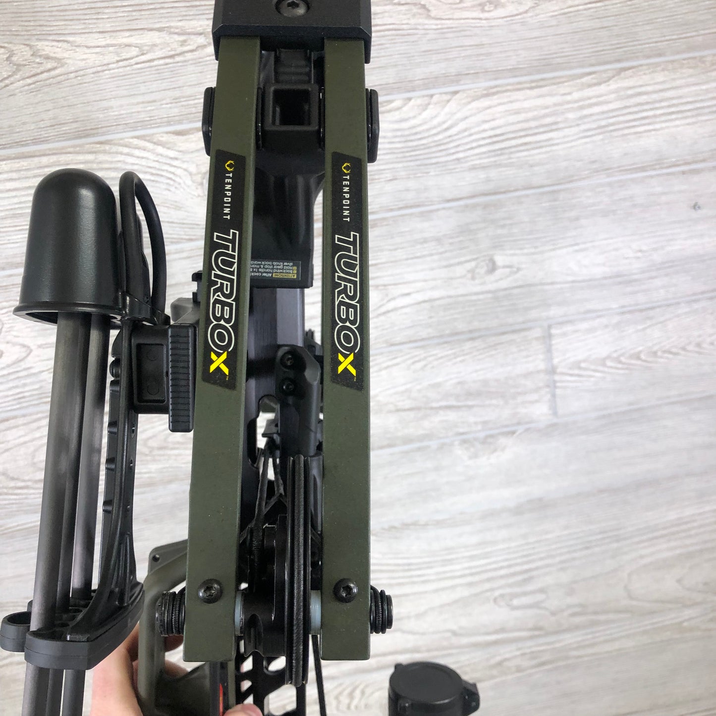 Tenpoint Turbo X moss green package USED