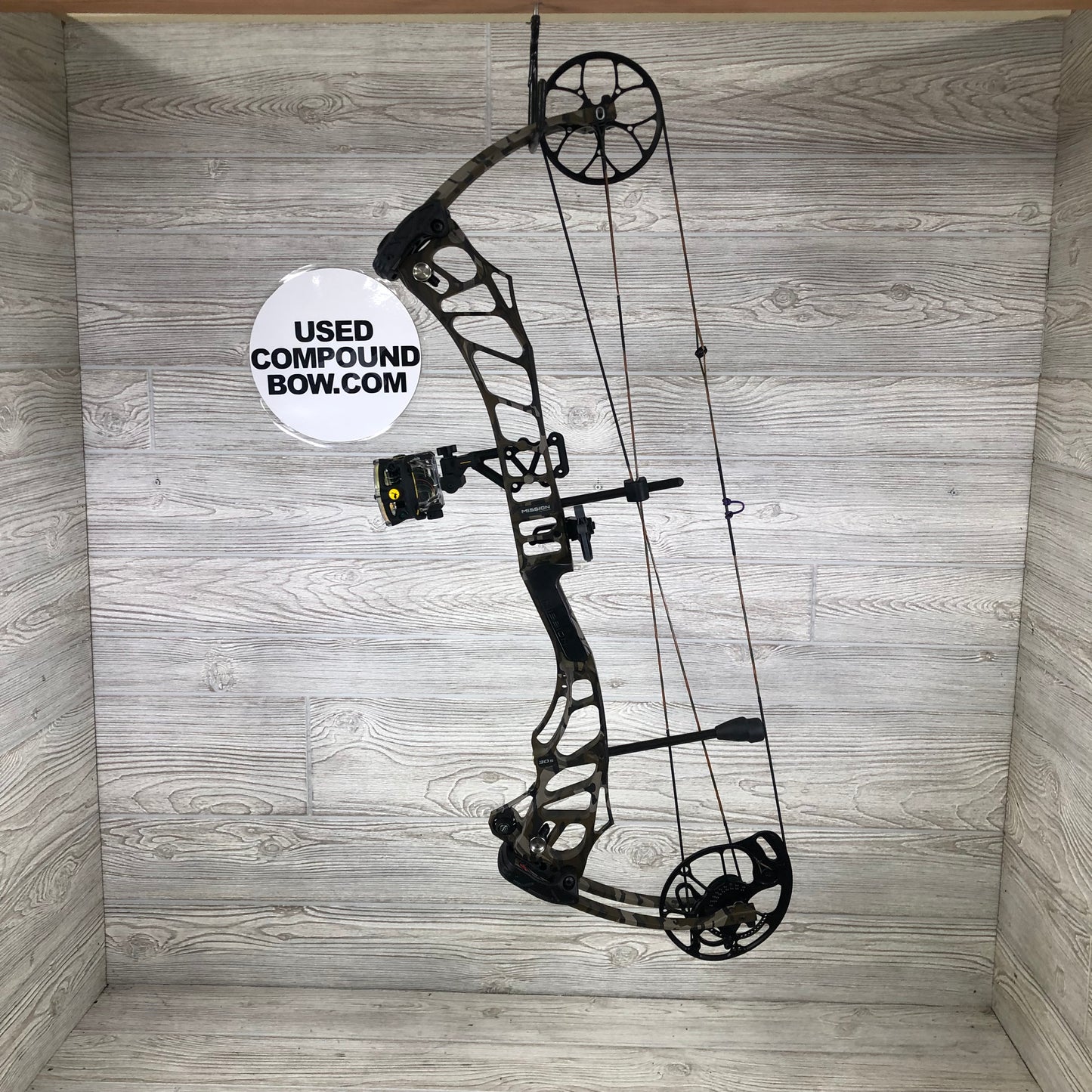 Used Mission Stryde RH bottomland 50-70# package