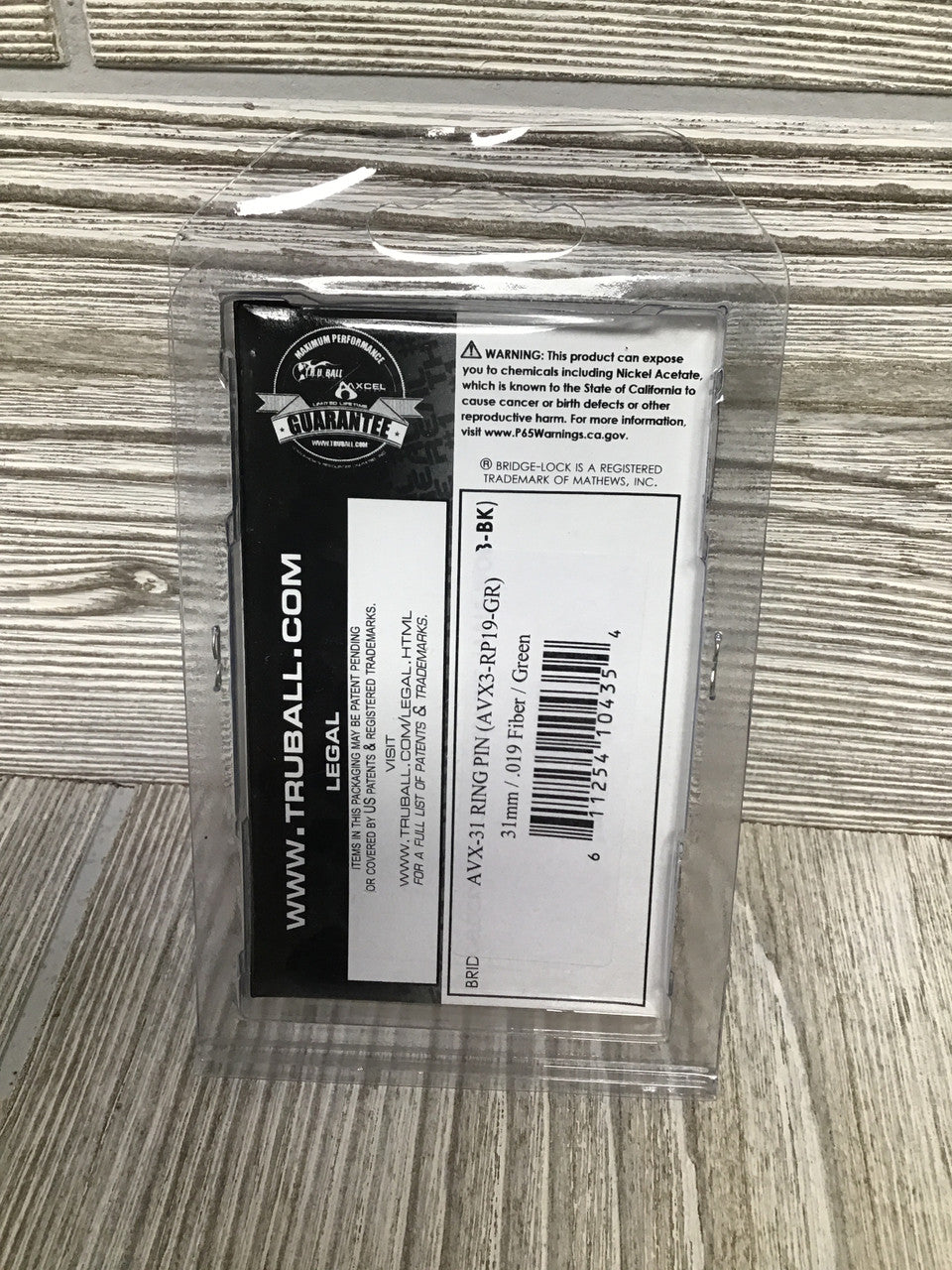 Axcel AVX-31 Fiber Optic Ring Pin .019 Green