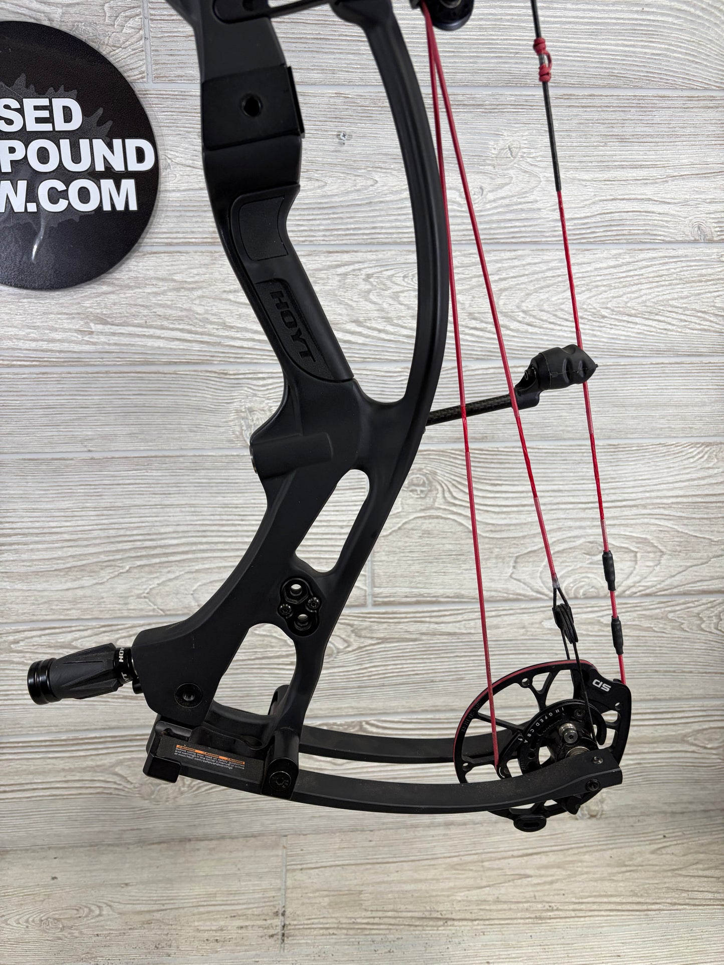 Hoyt RX-9 SD Left Handed 40-50lbs 23"-27" Black Bow