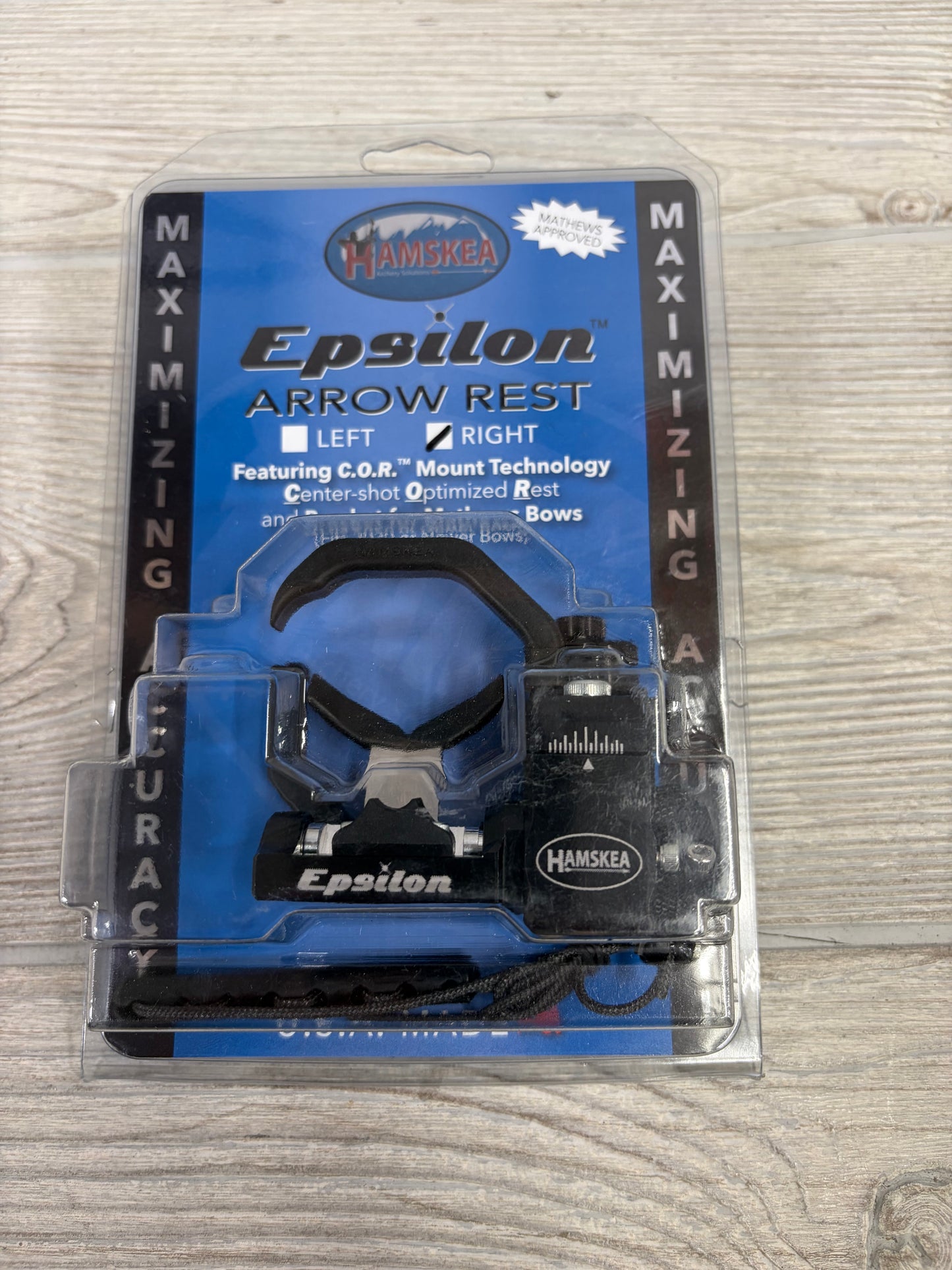 Hamskea Epsilon Mathews Bracket RH Black
