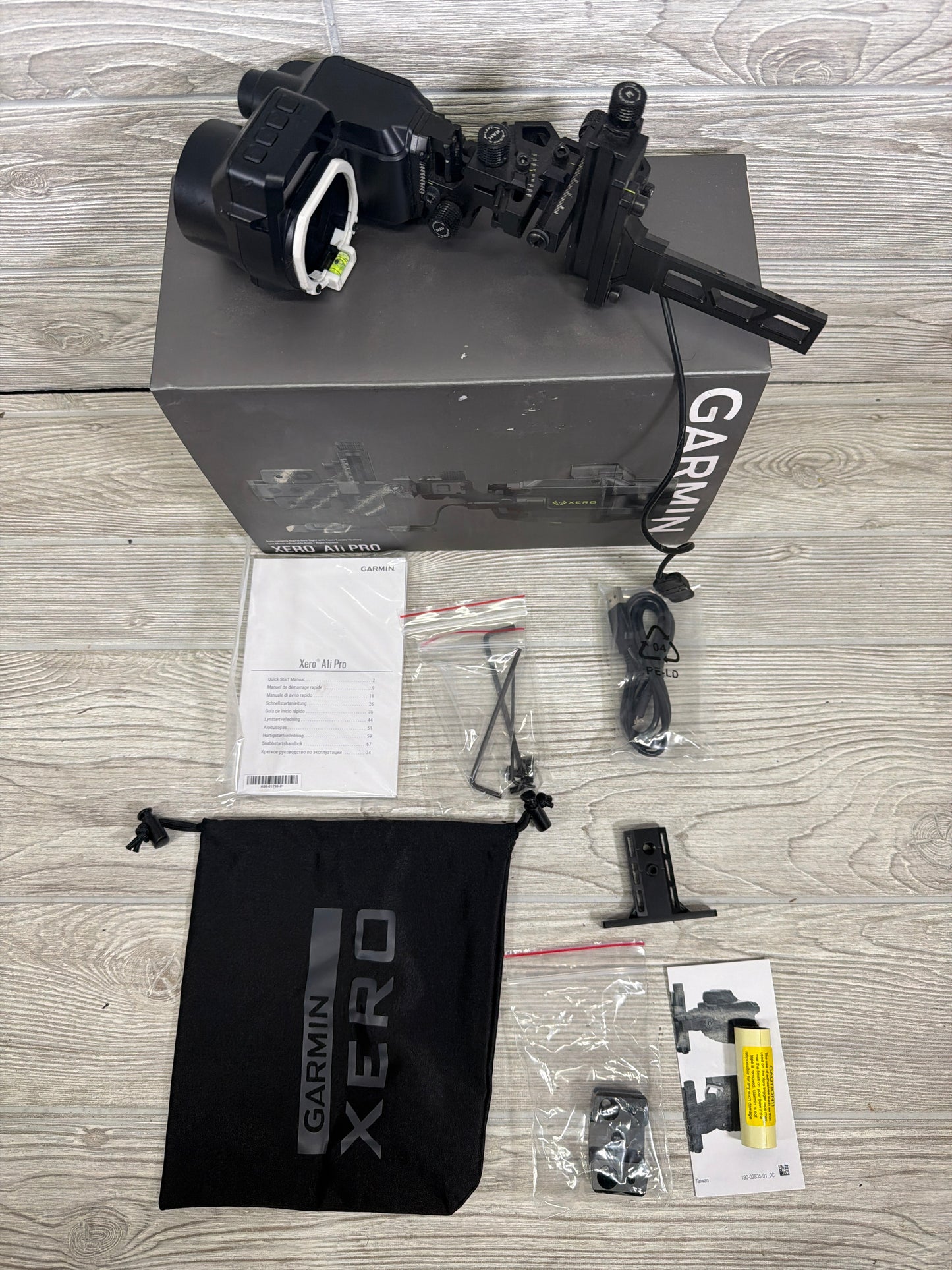 Garmin Xero A1i Pro Digital Bow Sight RH Bridgelock & Side Mount