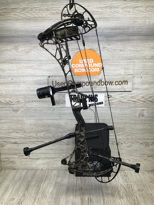 Used Mathews Arc 30 RH Mossy Oak Bottomlands LOADED Package 29/70#