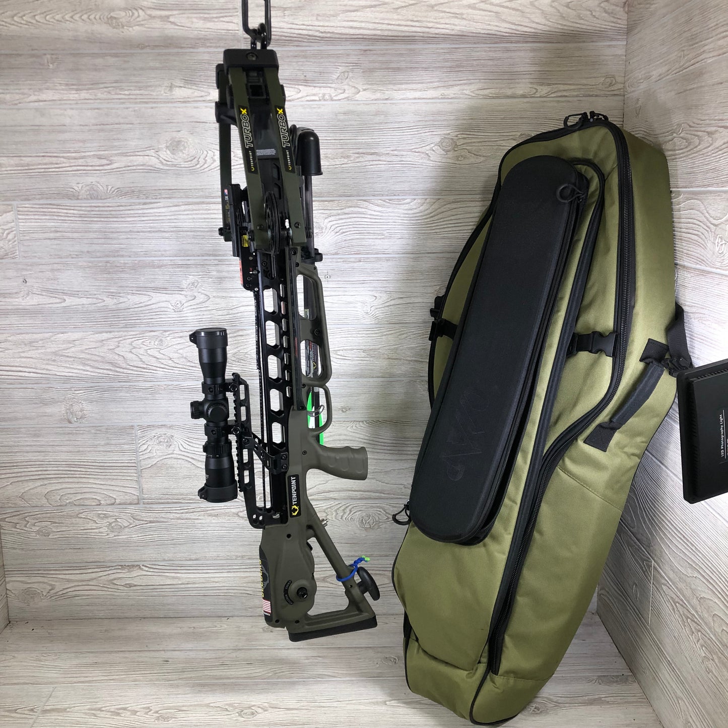 Tenpoint Turbo X moss green package USED