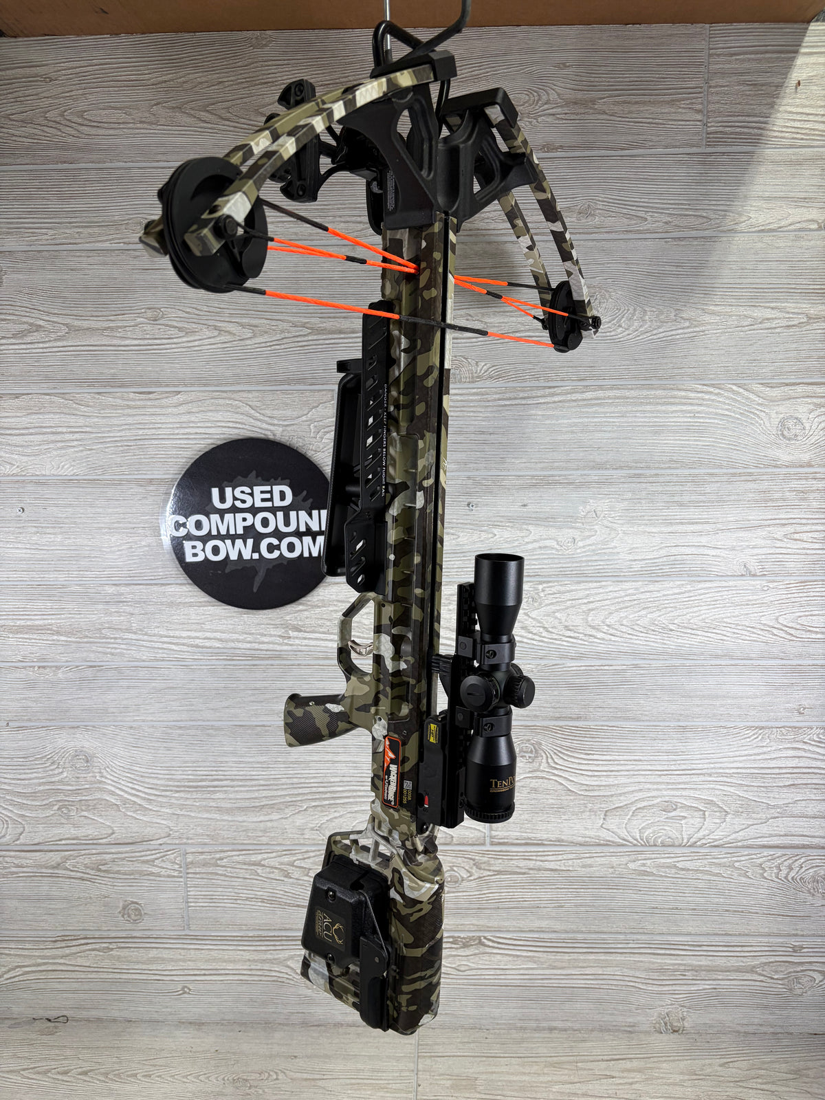 Used Wicked Ridge Rampage XS W/AcuDraw Crossbow package