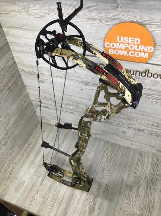 Used Bowtech SS34 Left Handed Subalpine 50-60# 26-31.5"