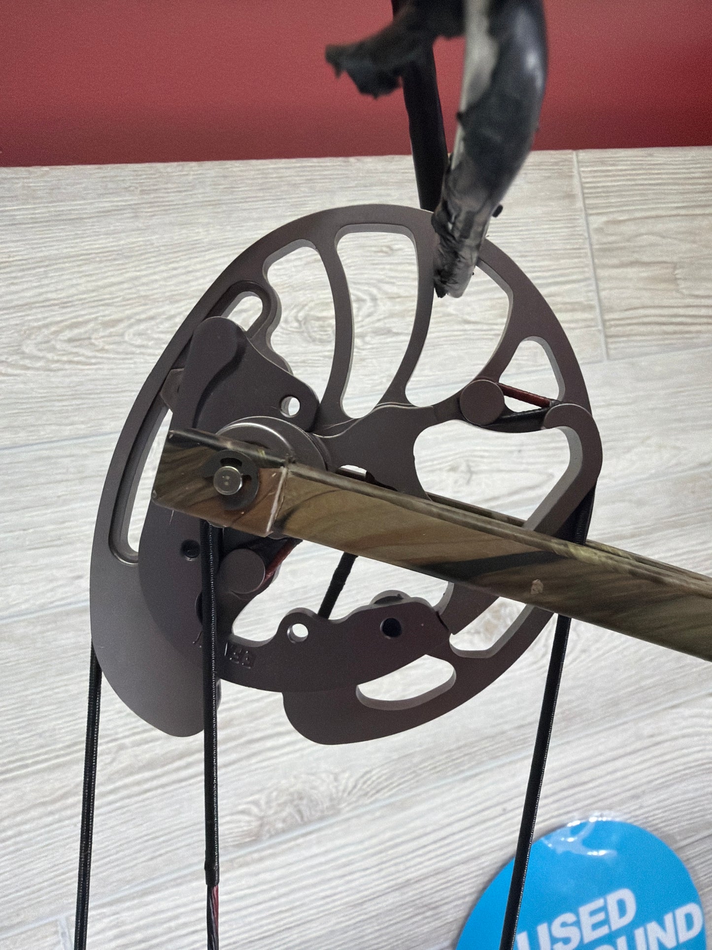 Used Bow tech Allegiance 60lb 28" Camo Bow Pkg