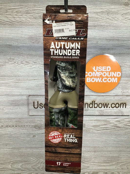 Duel Game Calls Autumn Thunder 17" Compact Standard Bugle Series