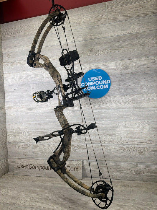 Used PSE Stealth Carbon Air 35 30.5" 70lb Right Hand Camo Bow Pkg