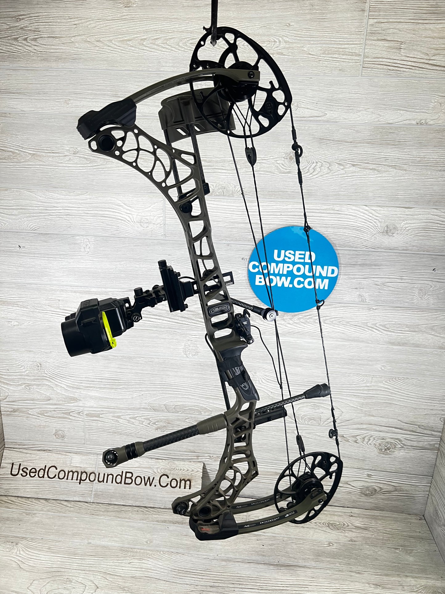 Used Mathews V3X 29 Ambush Green Right Handed Garmin Package