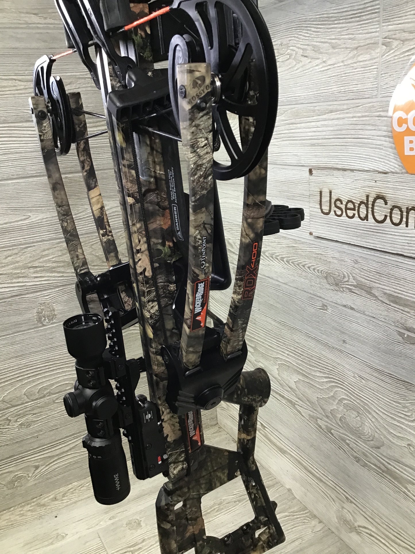 Used Wicked Ridge RDX 400 Crossbow Package