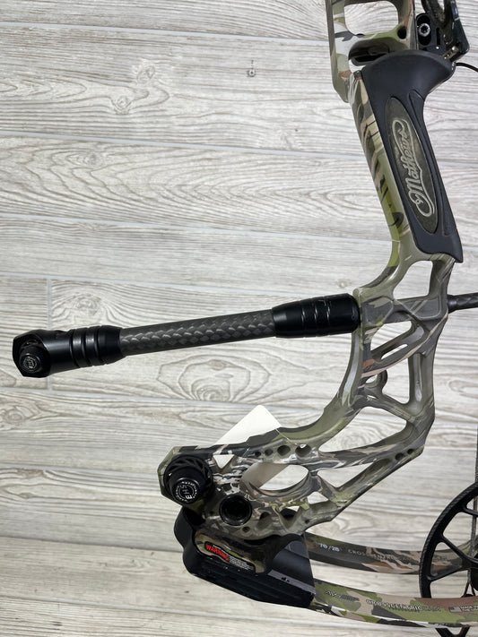 Mathews TX-5 RH 28.5" 70lb UA Forest Camo Bow PKG