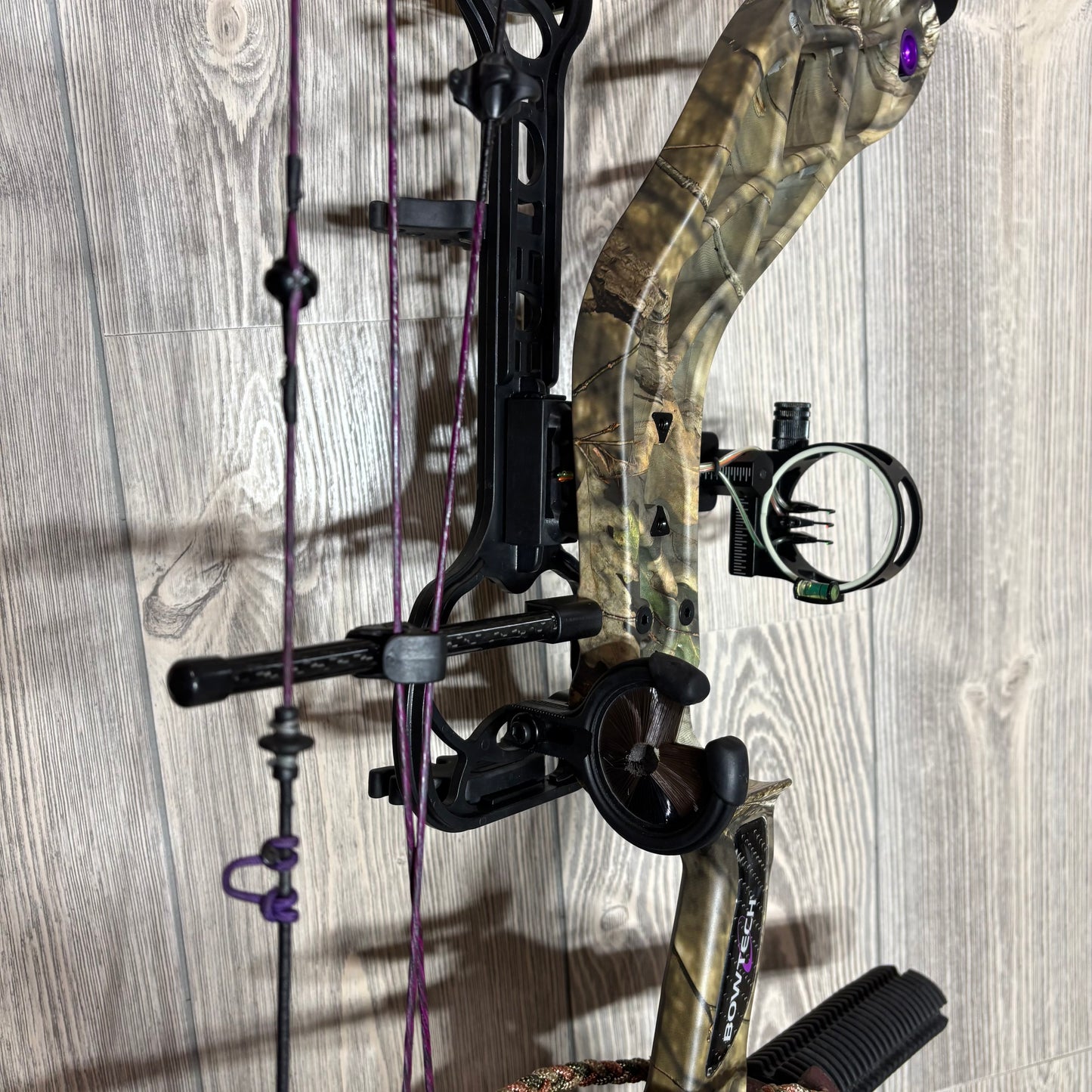 Used Bowtech Carbon Rose Left Handed Bow Package