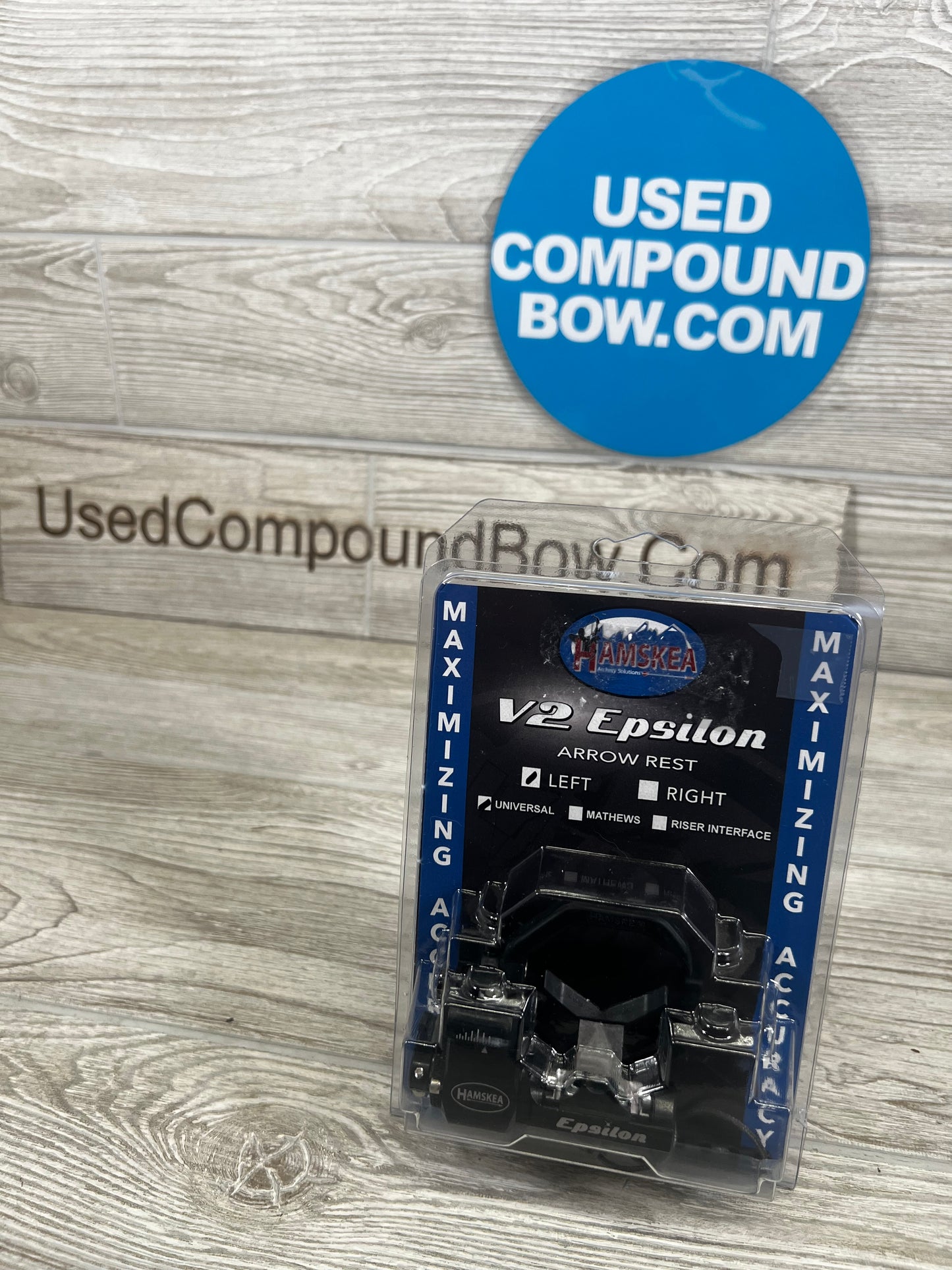 Hamskea Epsilon V2 Universal Bracket LH Black