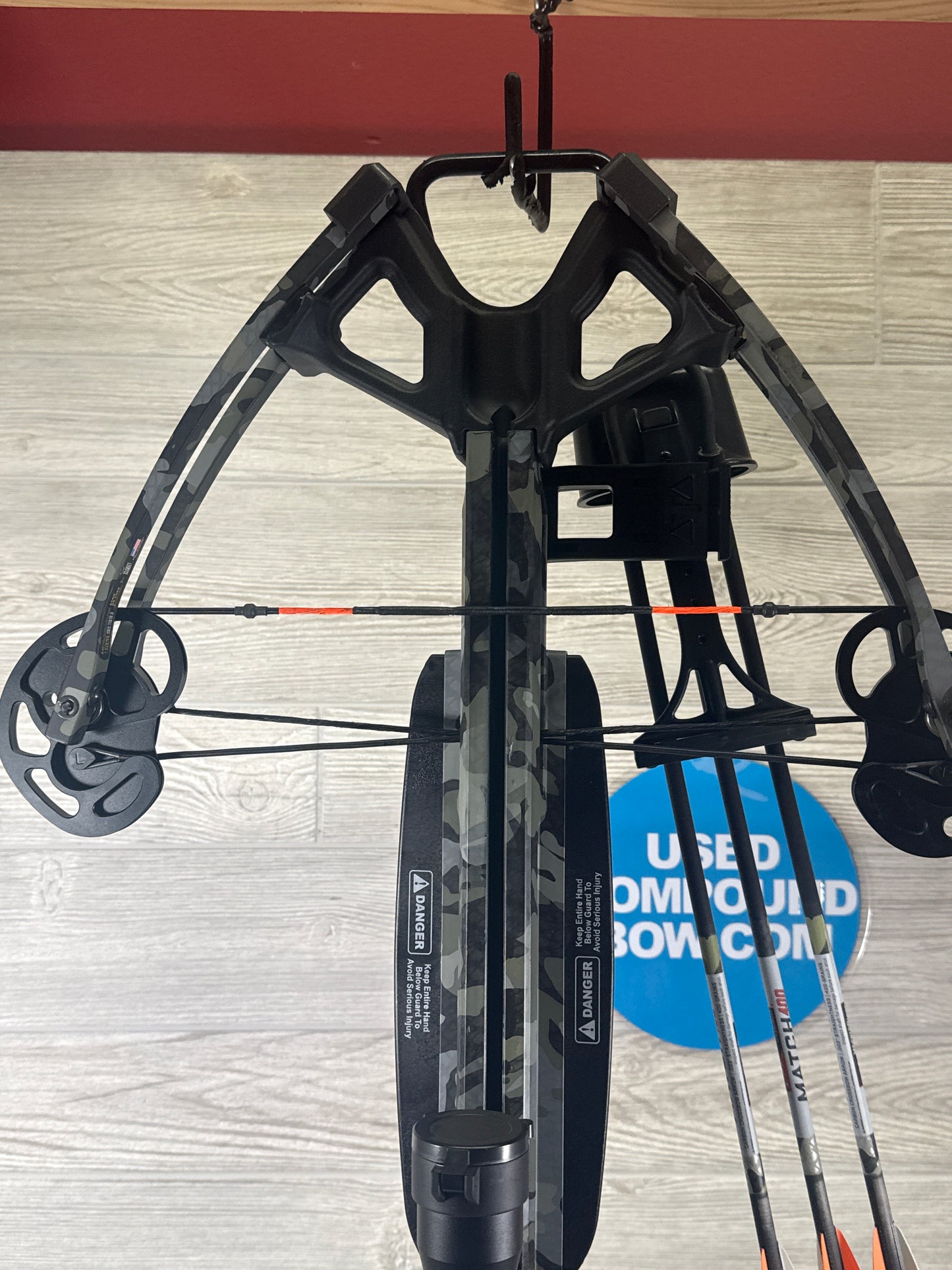 Used Wicked Ridge M-370 Predator Dust Camo Crossbow