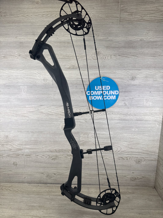 Used PSE Mach 34 E2 cam 60-70 lbs right hand charcoal