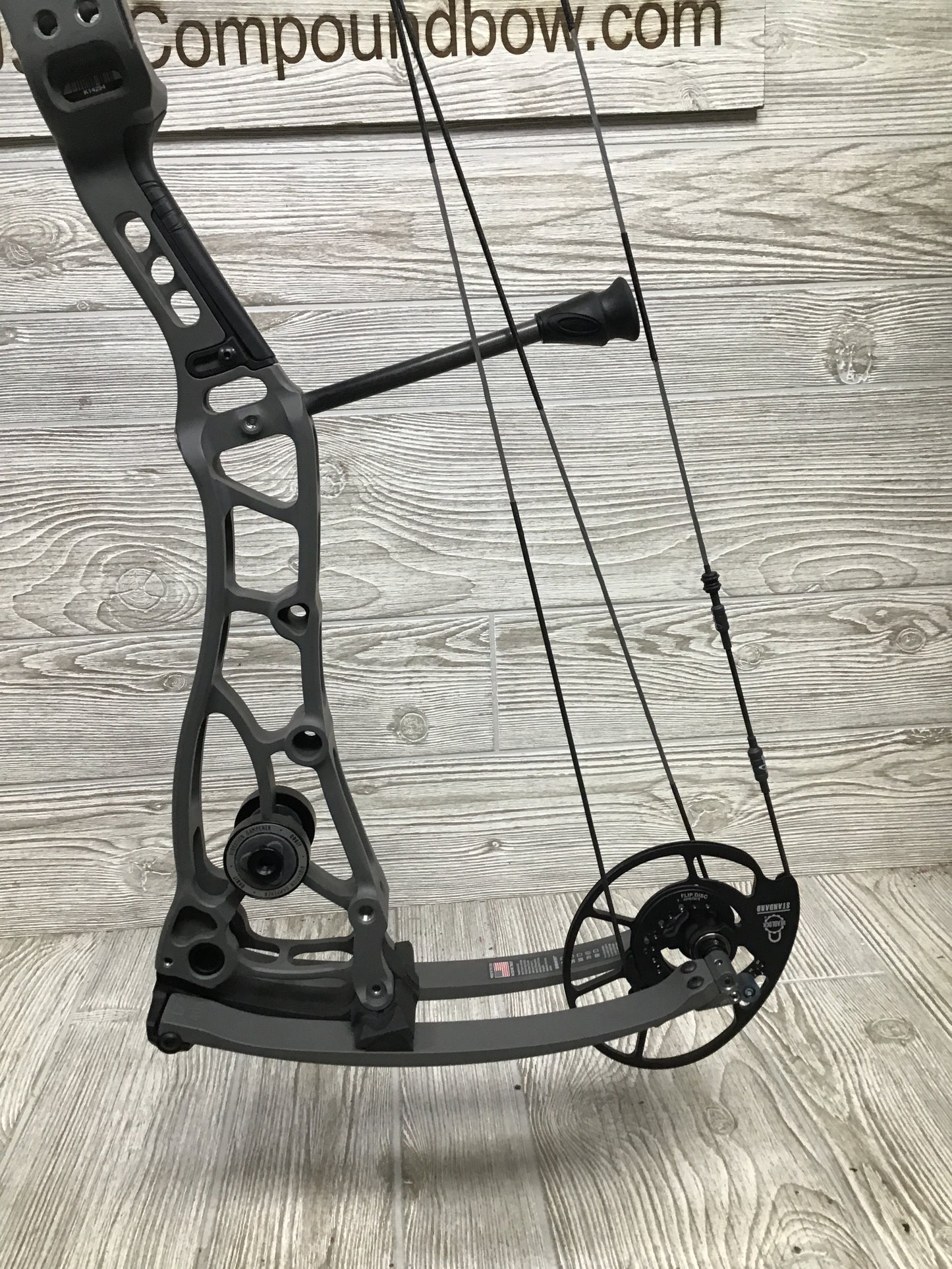 Bowtech Proven 34 Smoke Grey Medium Cam Left Handed 25-30" 60-70lbs
